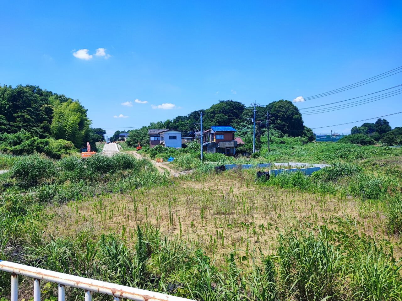 藤ノ木のバイパス工事