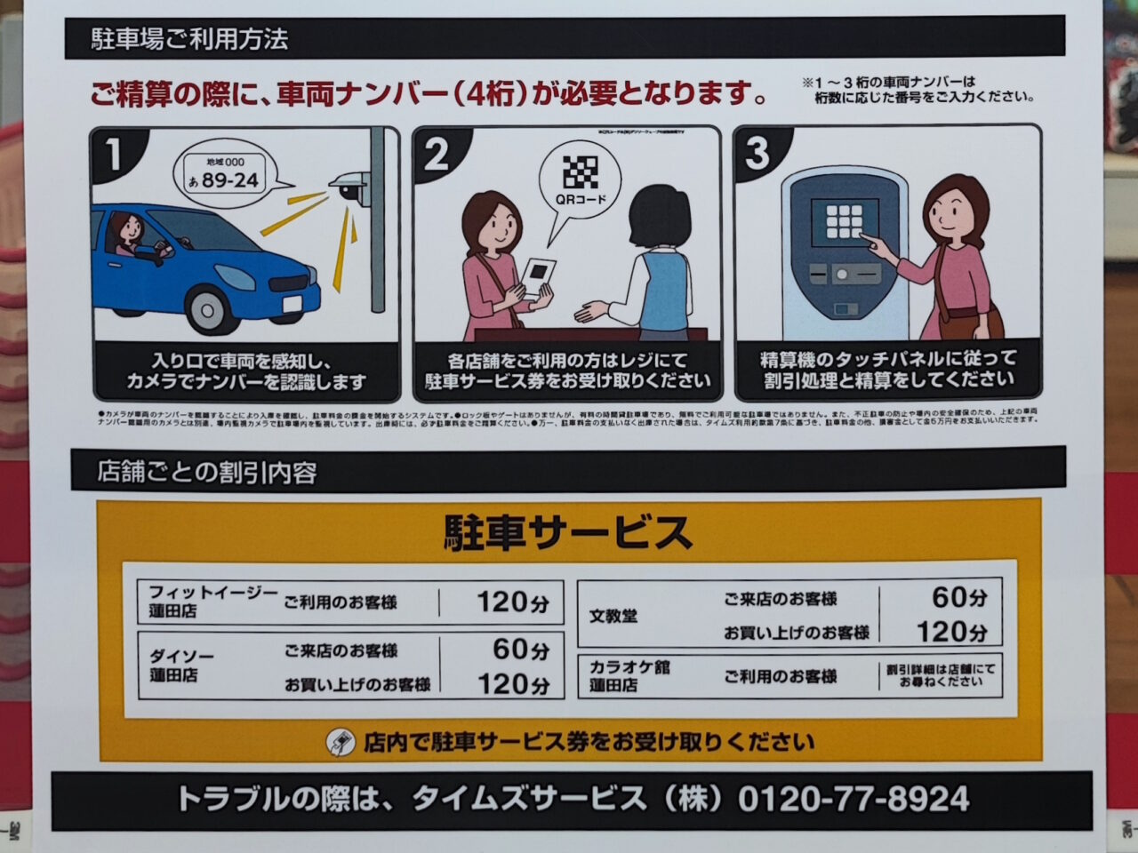 駐車場リニューアル