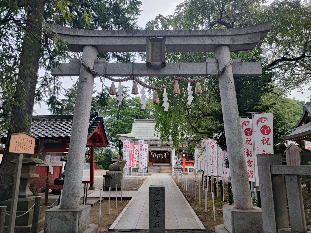 白岡八幡神社縁日