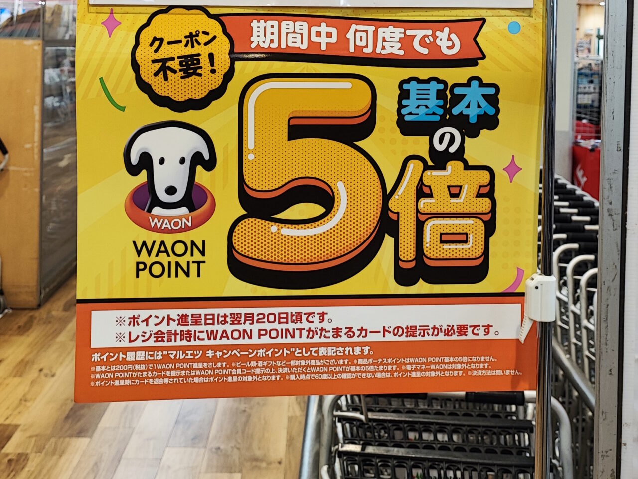 マルエツ 蓮田椿山店シニアデー