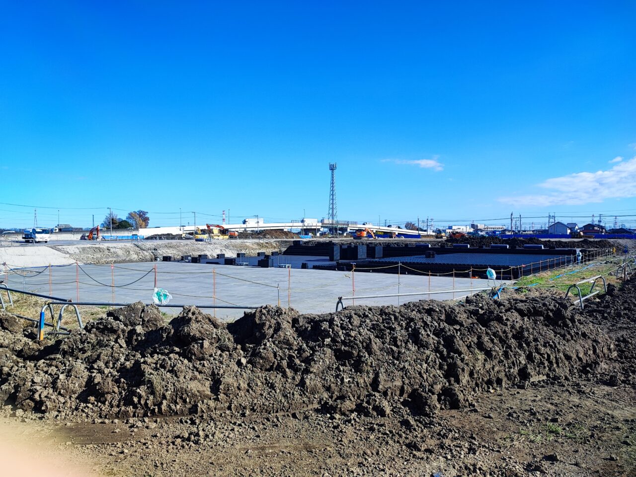  白岡中央病院 新病院の建設工事2025.11.27