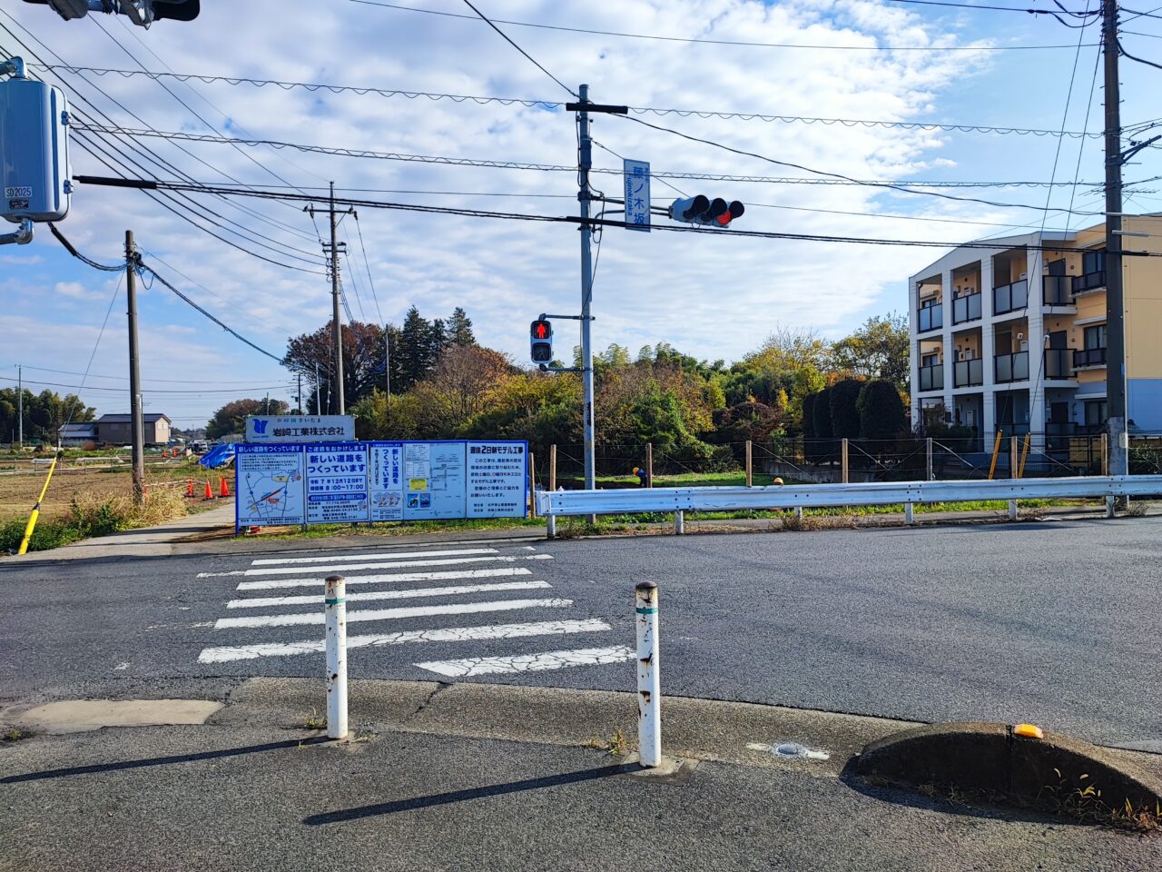 都市計画道路「蓮田駅東口黒浜線」の整備工事