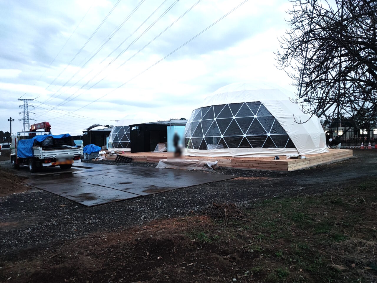 東武動物公園 エリア最大級のグランピング施設