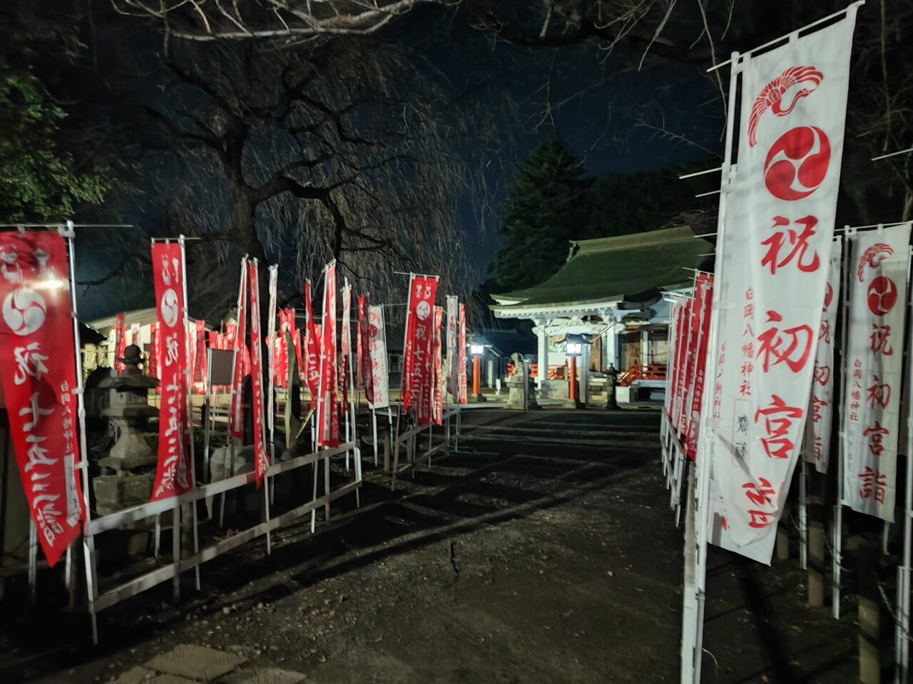白岡八幡神社で初詣
