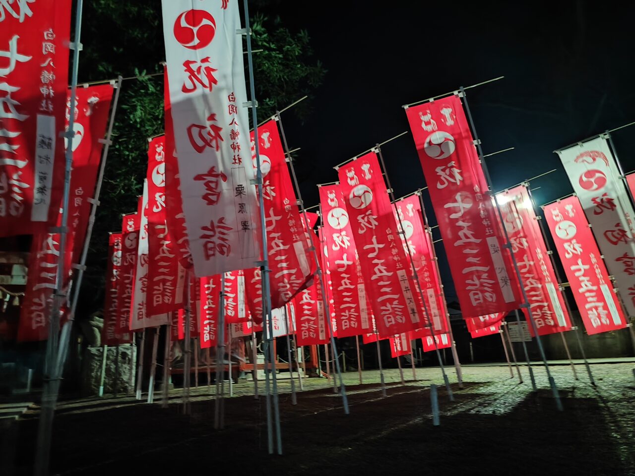 白岡八幡神社で初詣