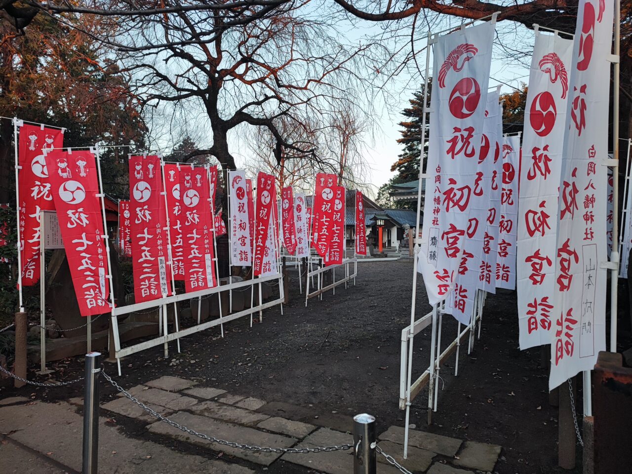 白岡八幡神社で初詣