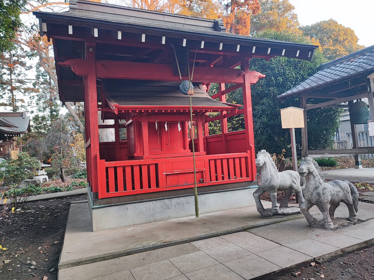 白岡八幡神社で初詣