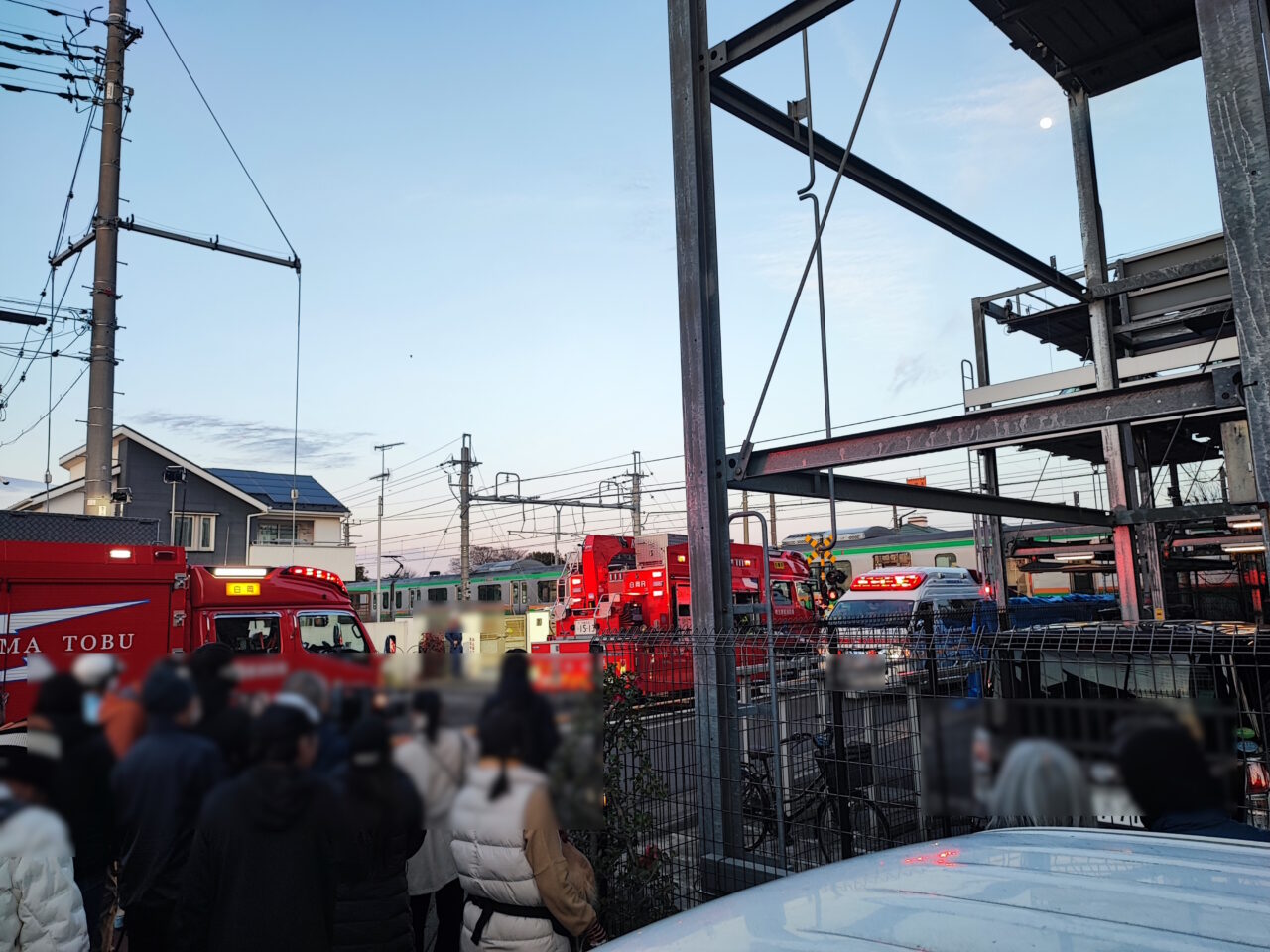 JR宇都宮線の衝突脱線