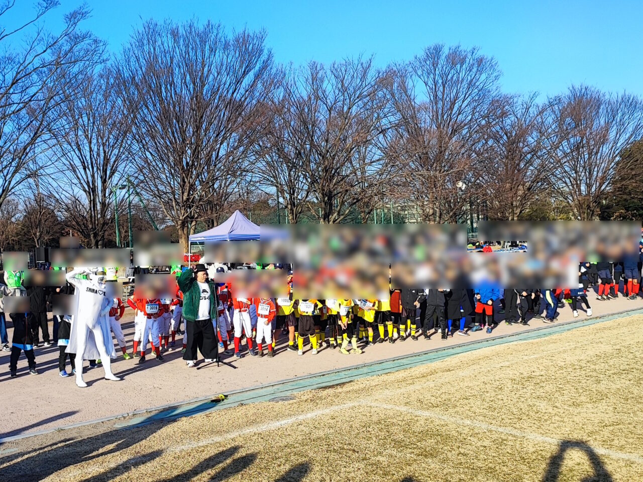 初心者ママ目線　白岡新春マラソン大会