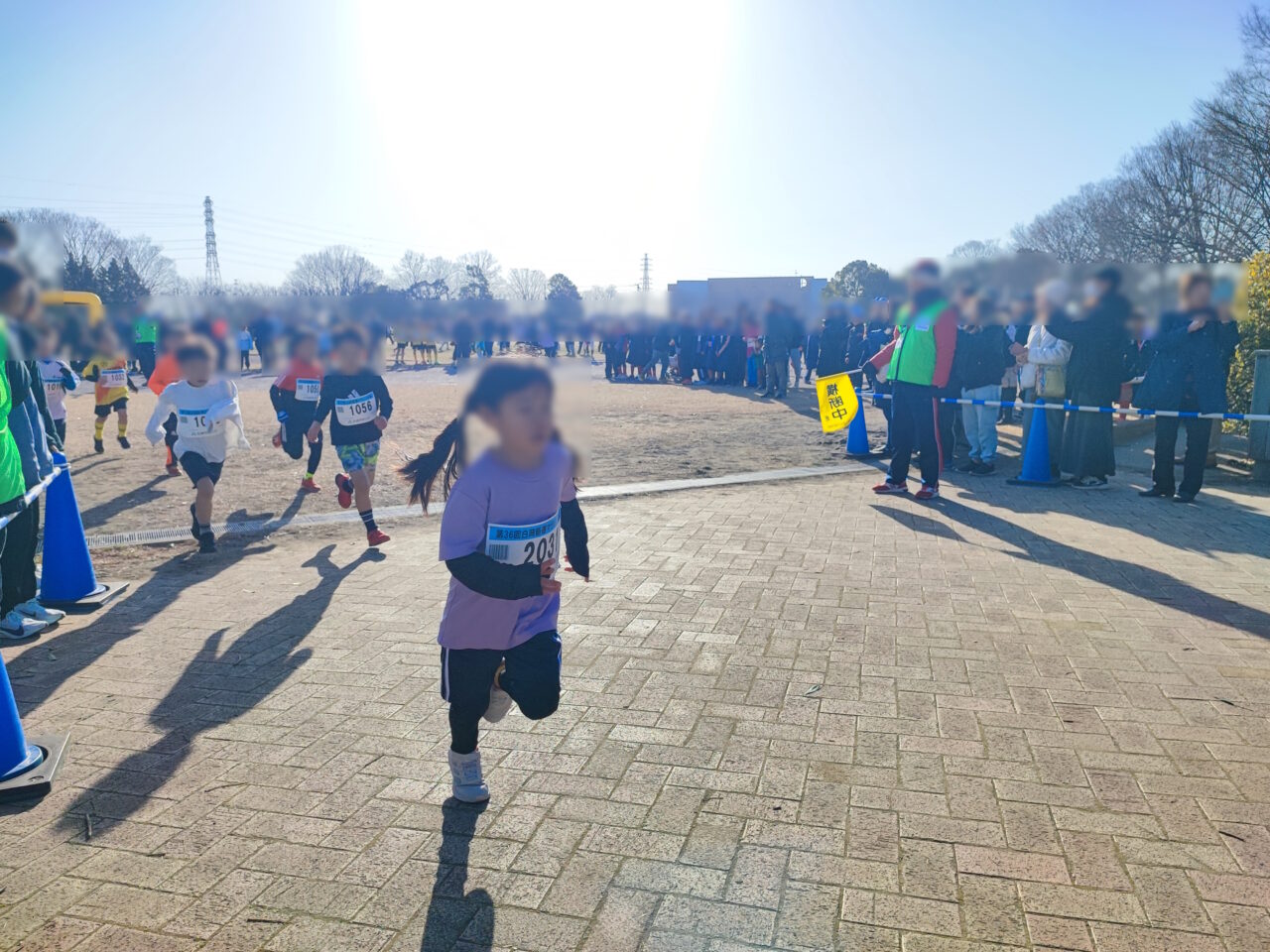 初心者ママ目線　白岡新春マラソン大会