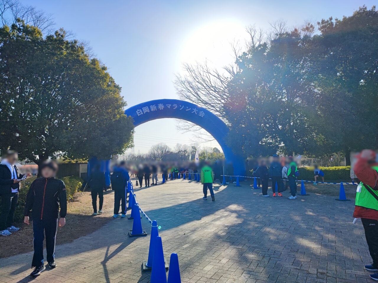 初心者ママ目線　白岡新春マラソン大会