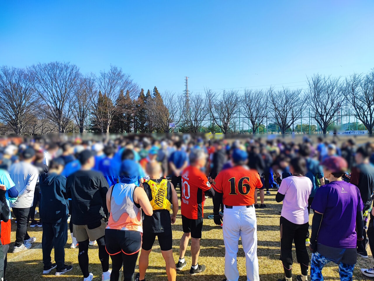 初心者ママ目線　白岡新春マラソン大会