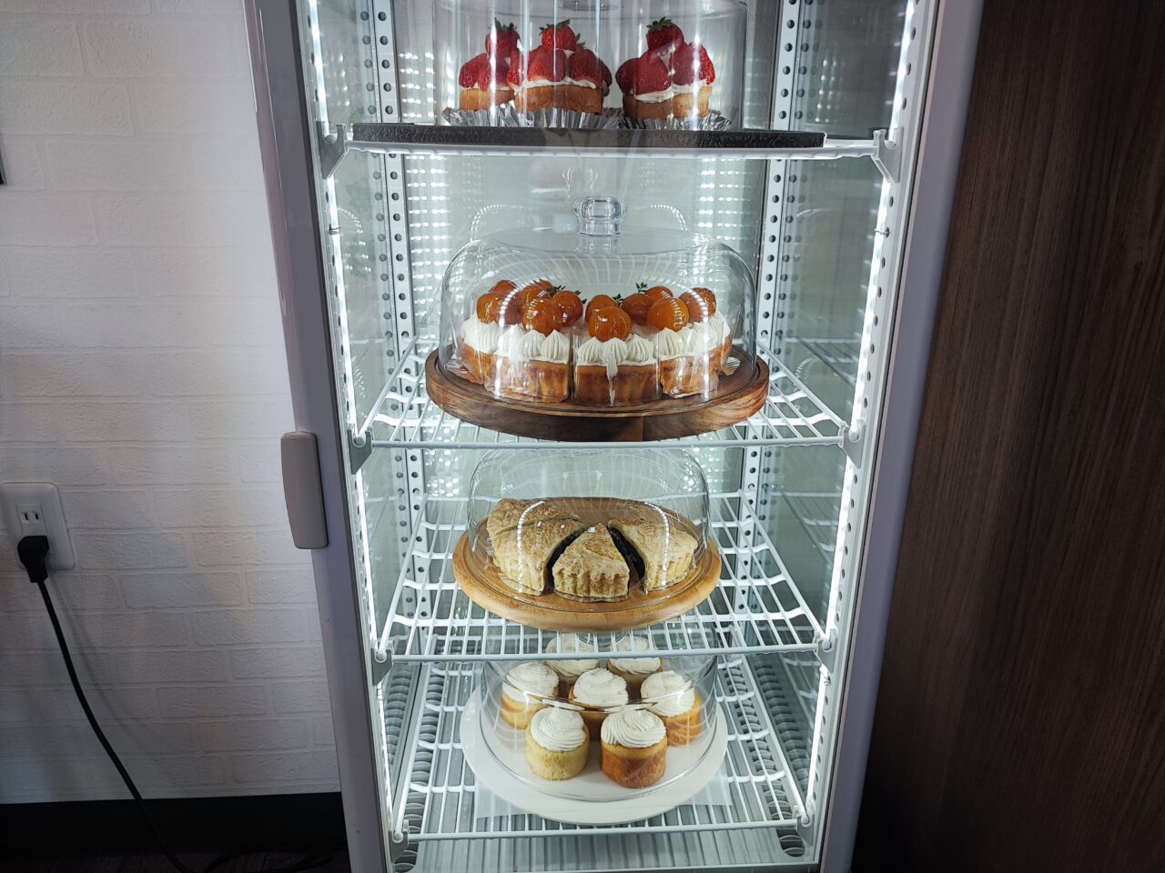 小島梨園cafeモンブランソフトクリーム