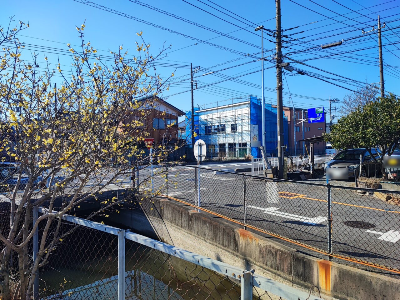 篠津神山交差点 2026年春オープン予定のスタジオ