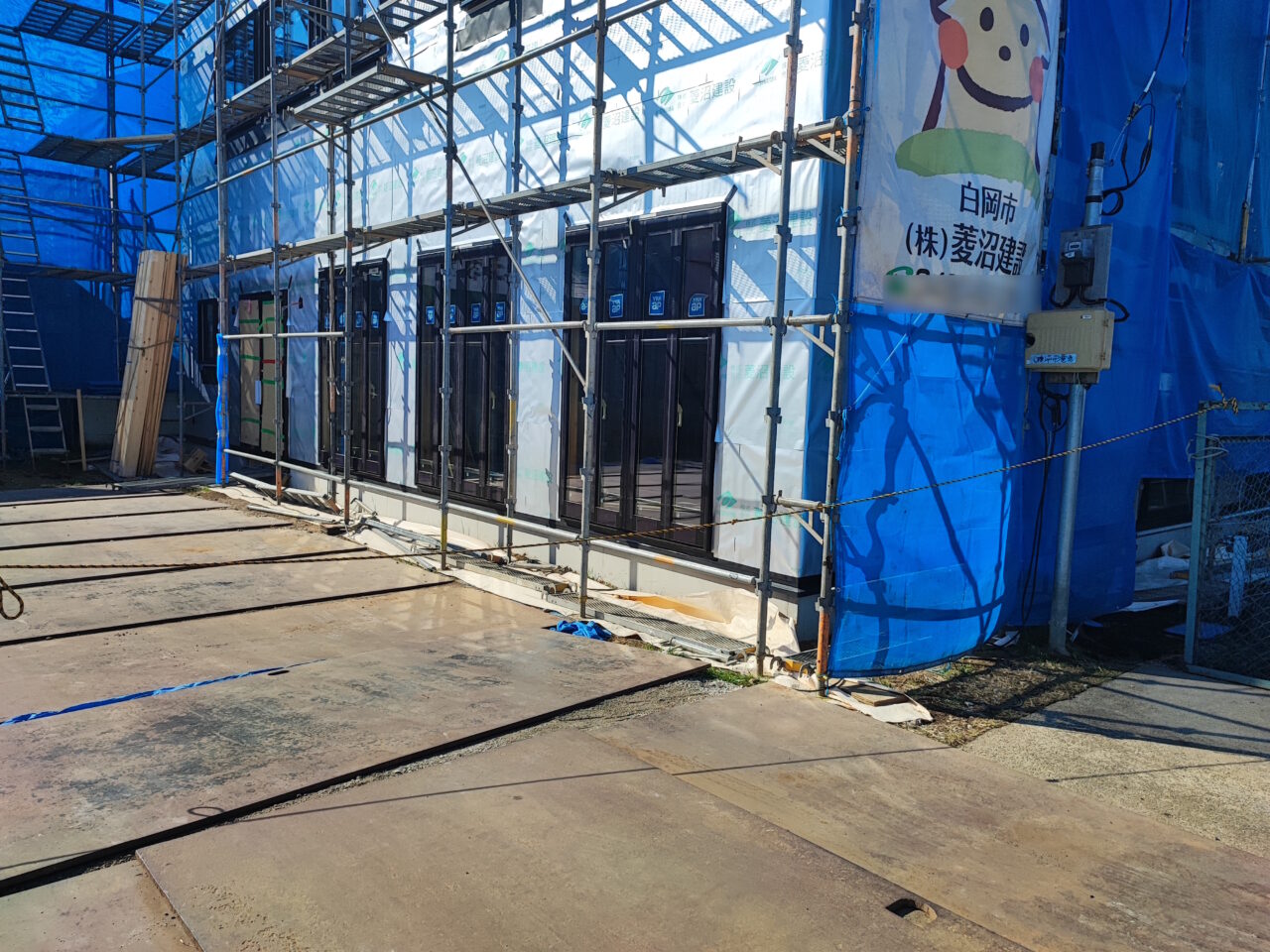 篠津神山交差点 2026年春オープン予定のスタジオ