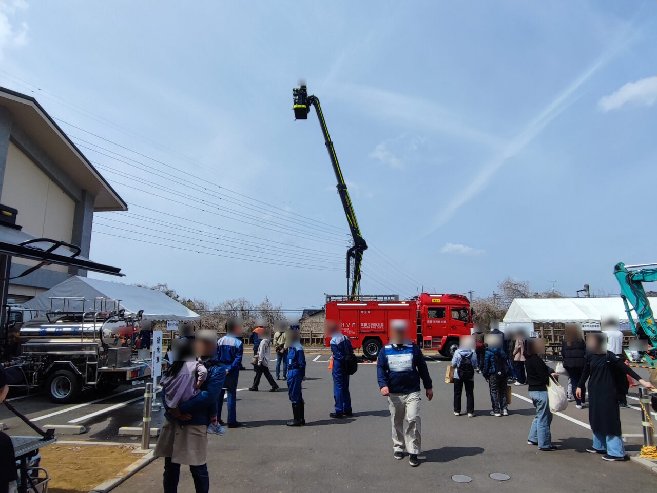 蓮田市役所で「蓮田市防災フェア」