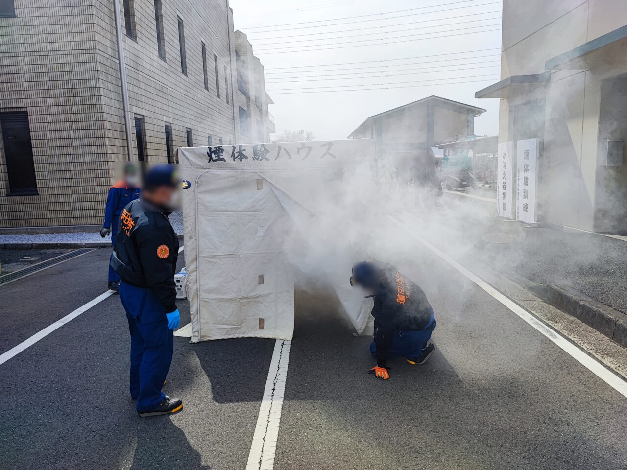 蓮田市役所で「蓮田市防災フェア」