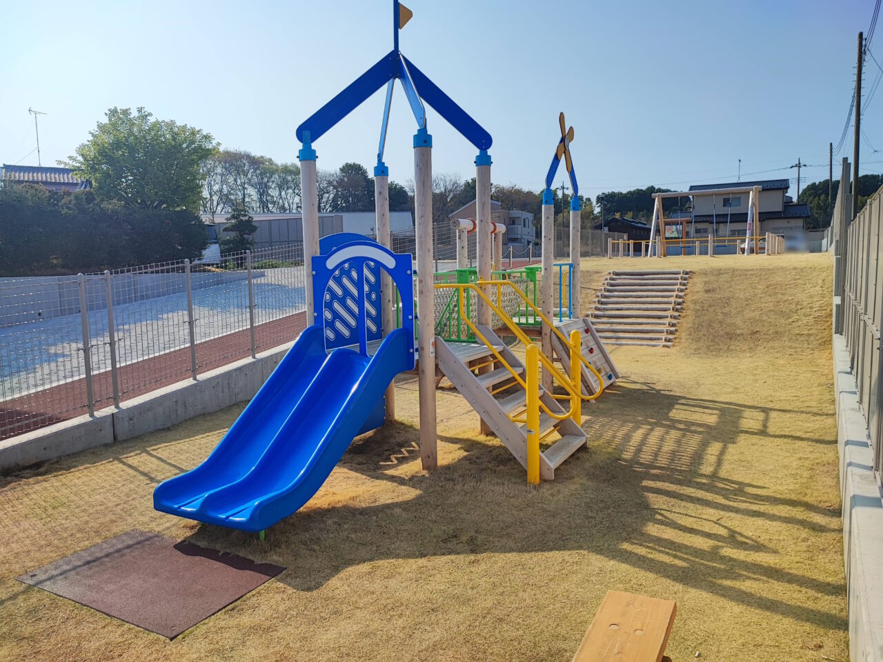 蓮田市環境学習館周辺の道路工事