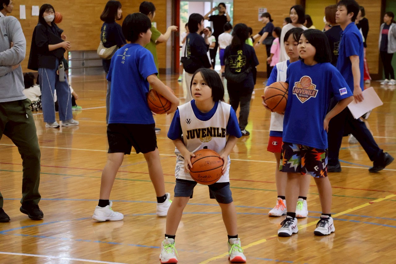 ジュベニール白岡　親子バスケ体験会