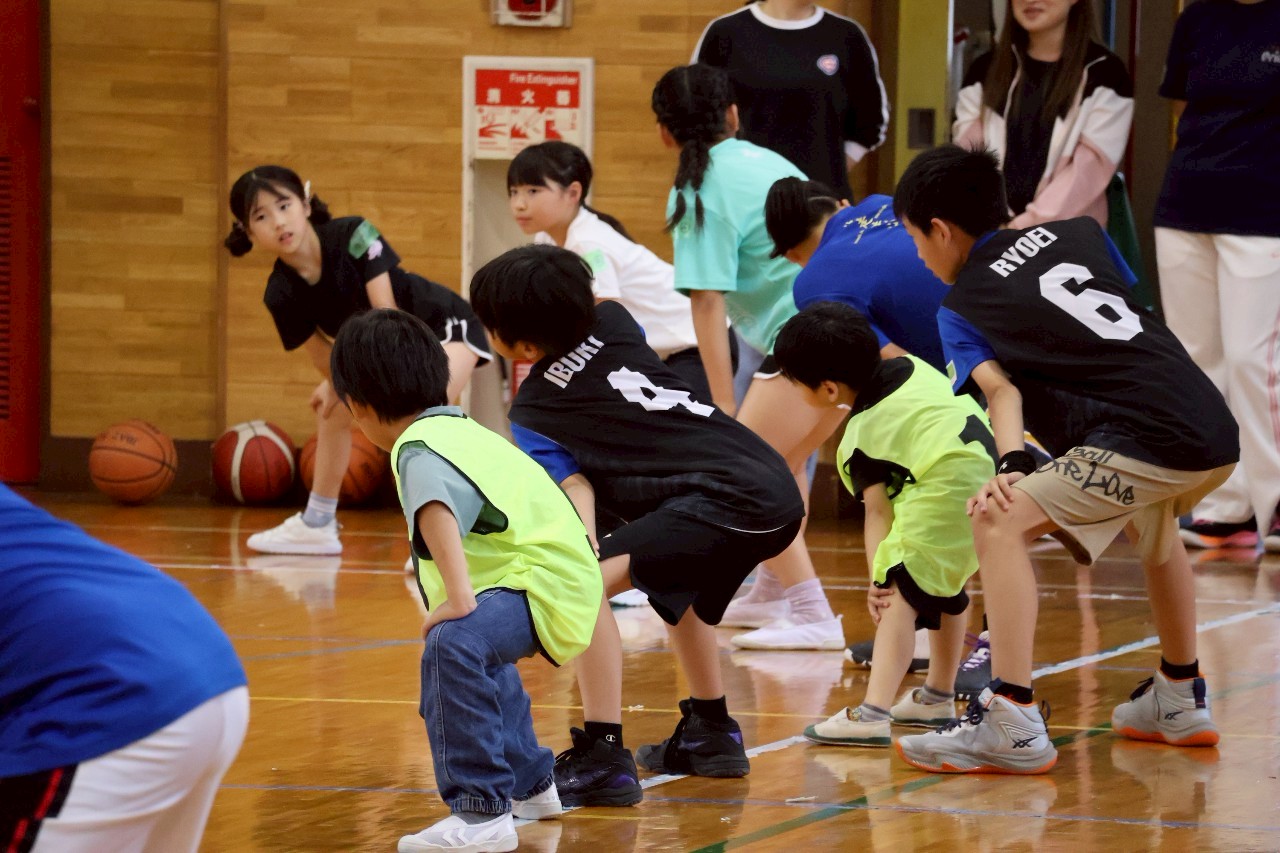 ジュベニール白岡　親子バスケ体験会