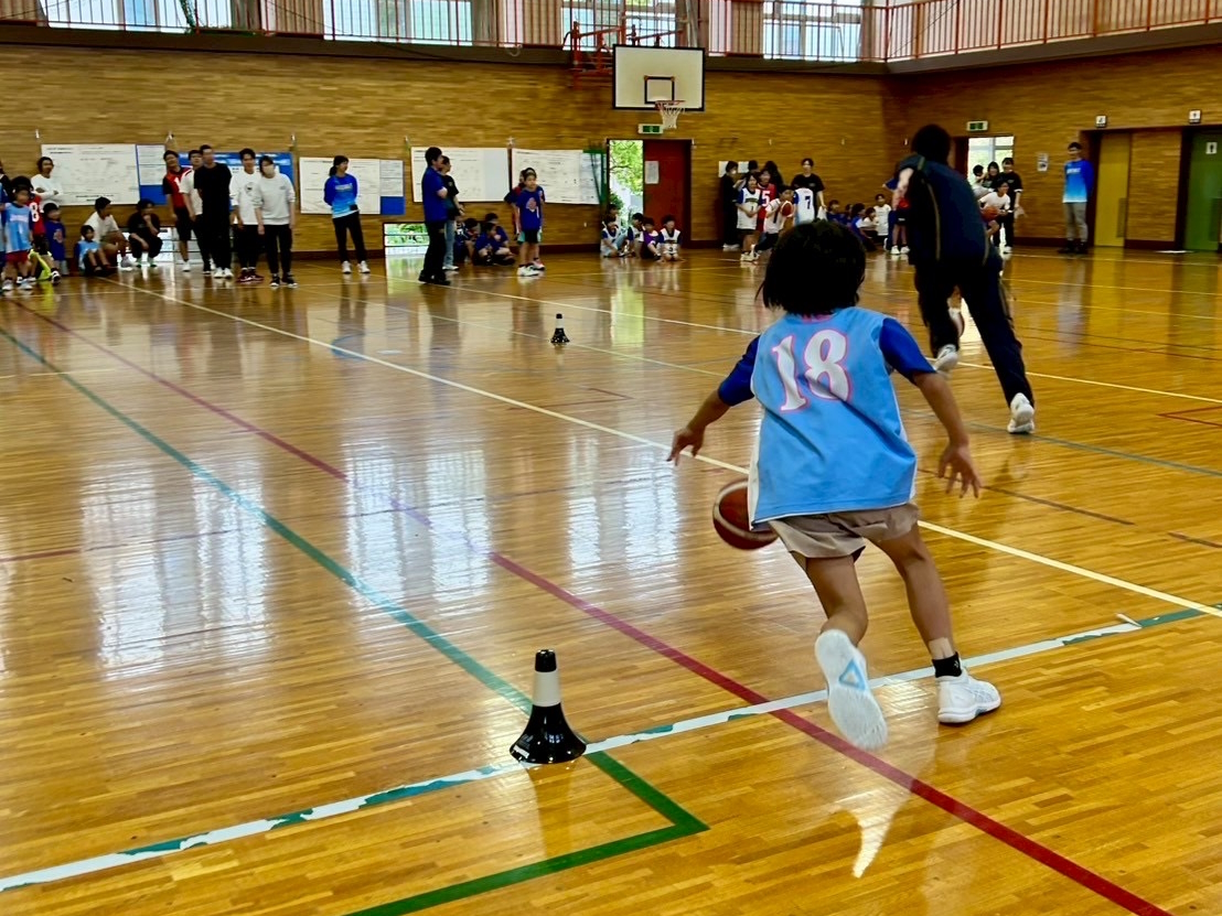 ジュベニール白岡　親子バスケ体験会