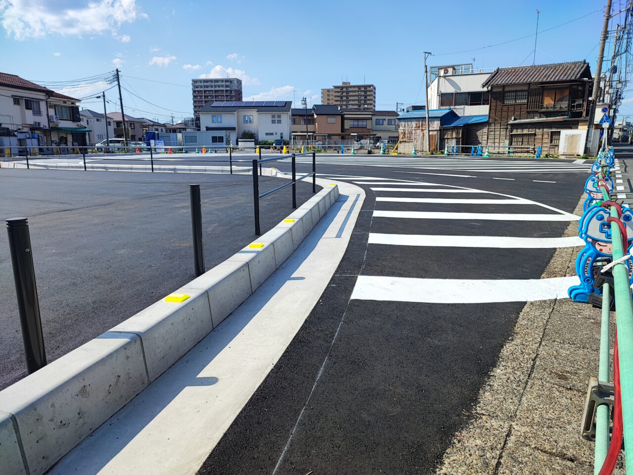 「白岡駅西口ロータリー」車両進入禁止