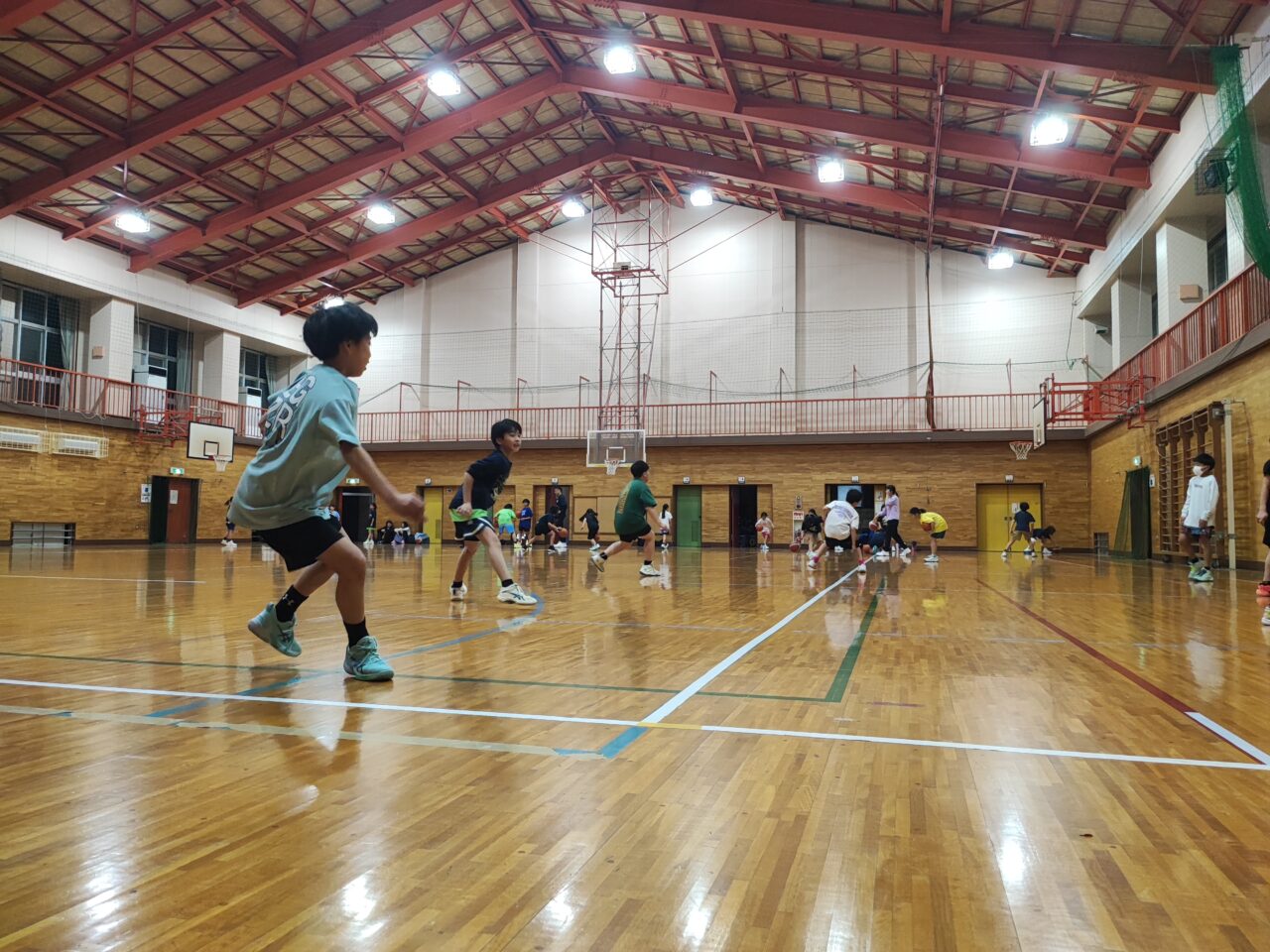 ジュベニール白岡　親子バスケ体験会