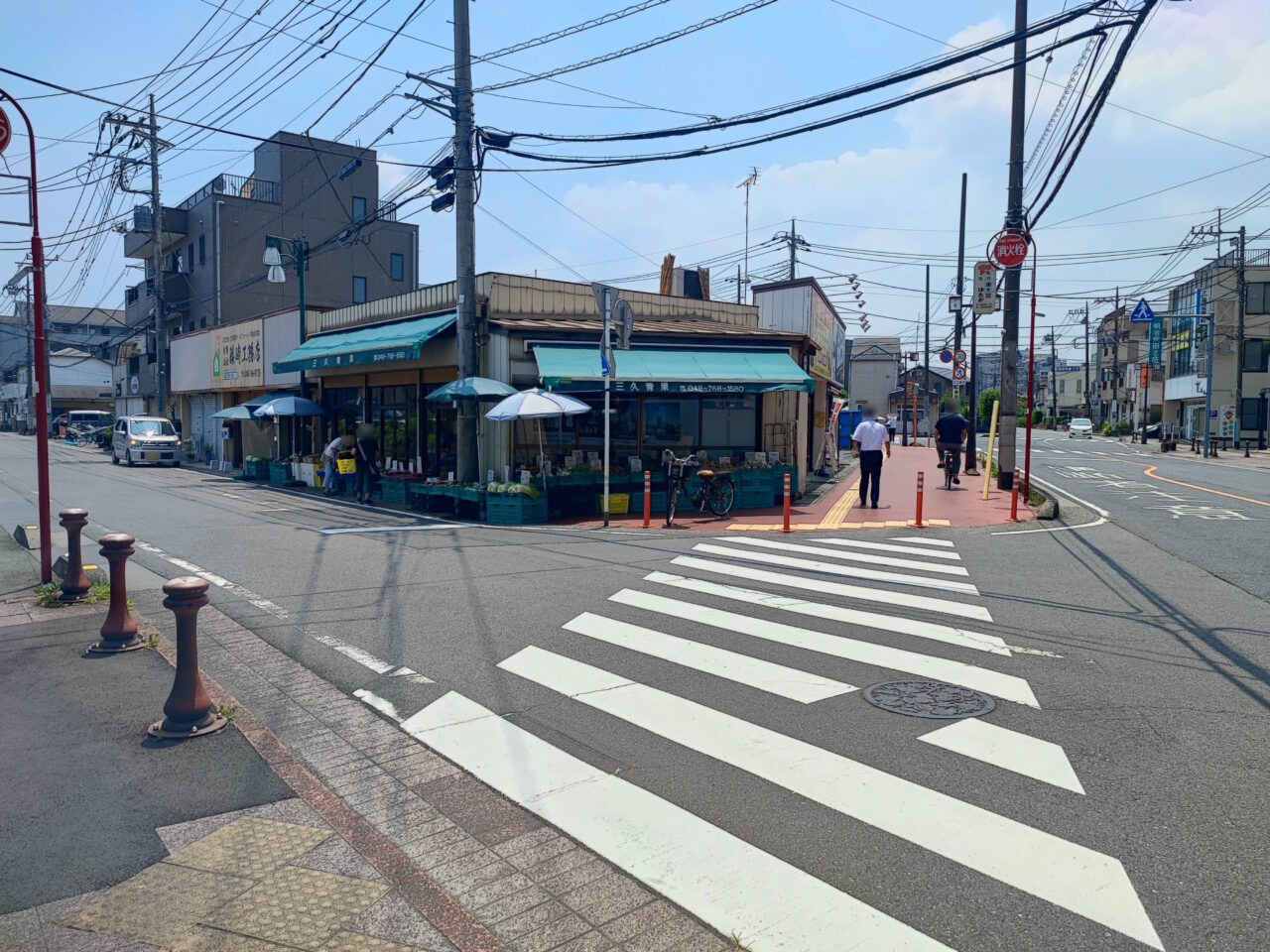 蓮田駅東口の老舗八百屋「三久青果蓮田店」が閉店
