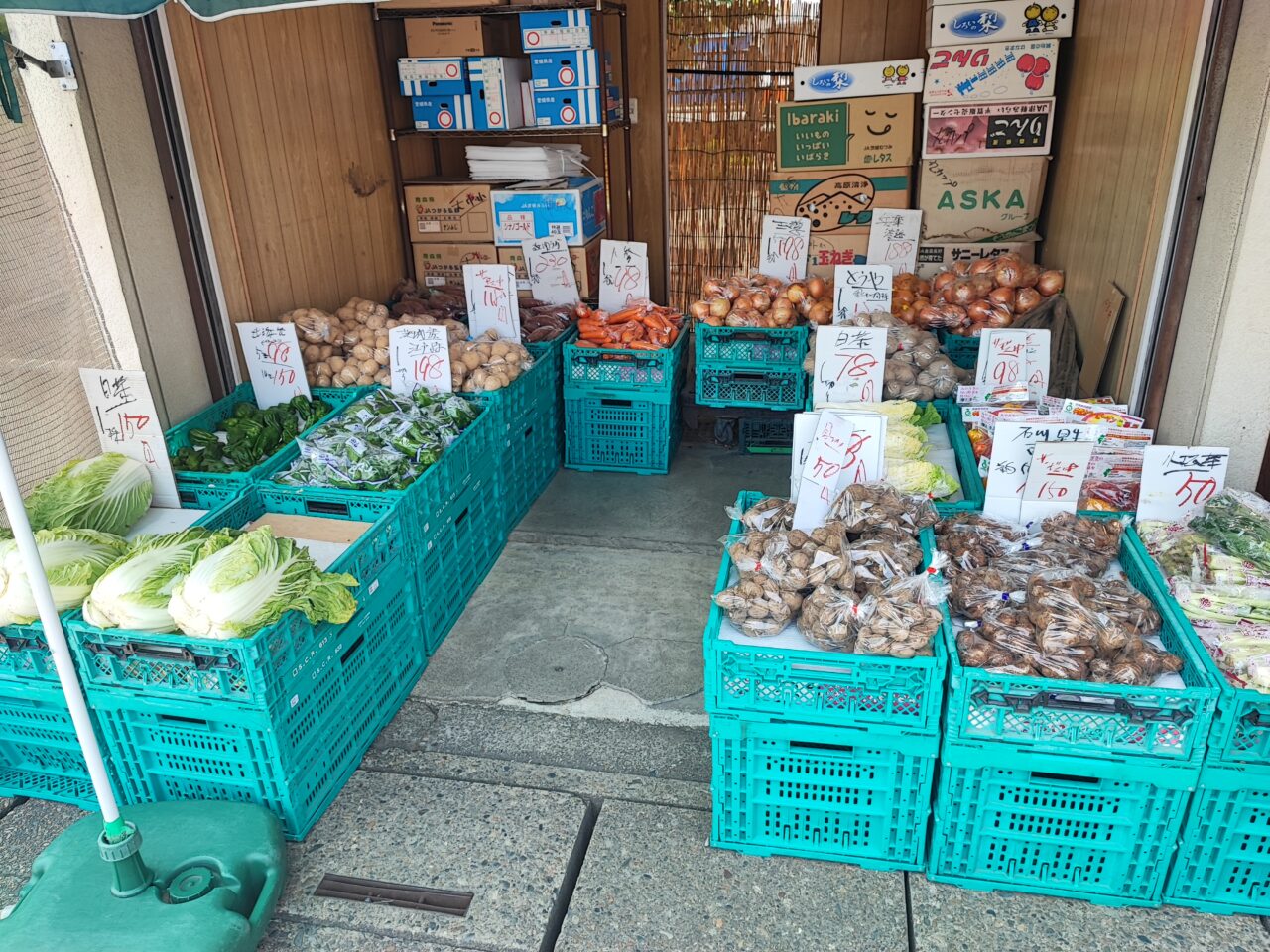 蓮田駅東口の老舗八百屋「三久青果蓮田店」が閉店