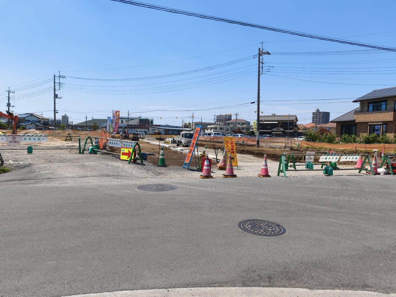 白岡駅東部中央土地区画整理事業区域