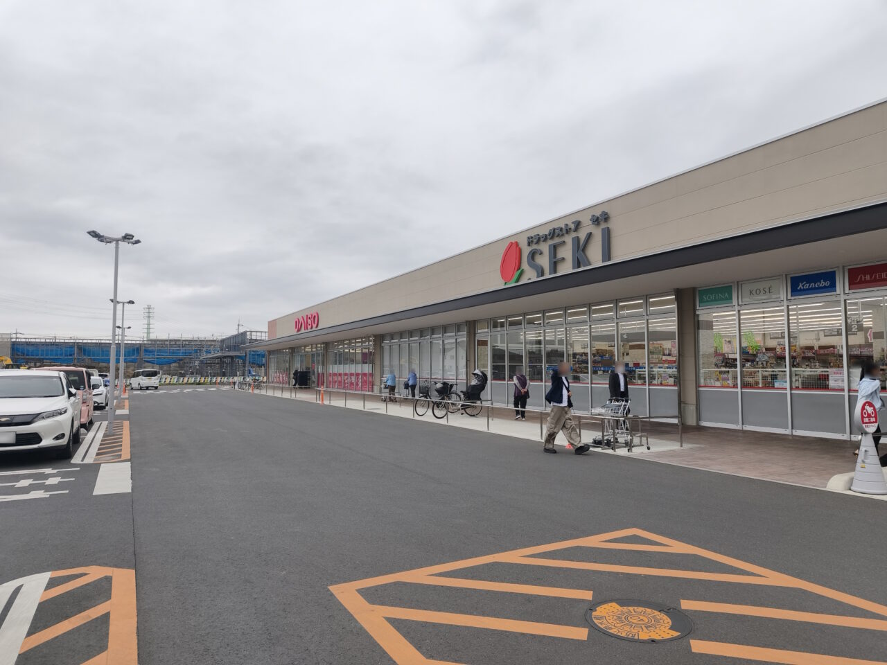 「ヤオコー久喜吉羽店」大幅増床・駐車場拡張