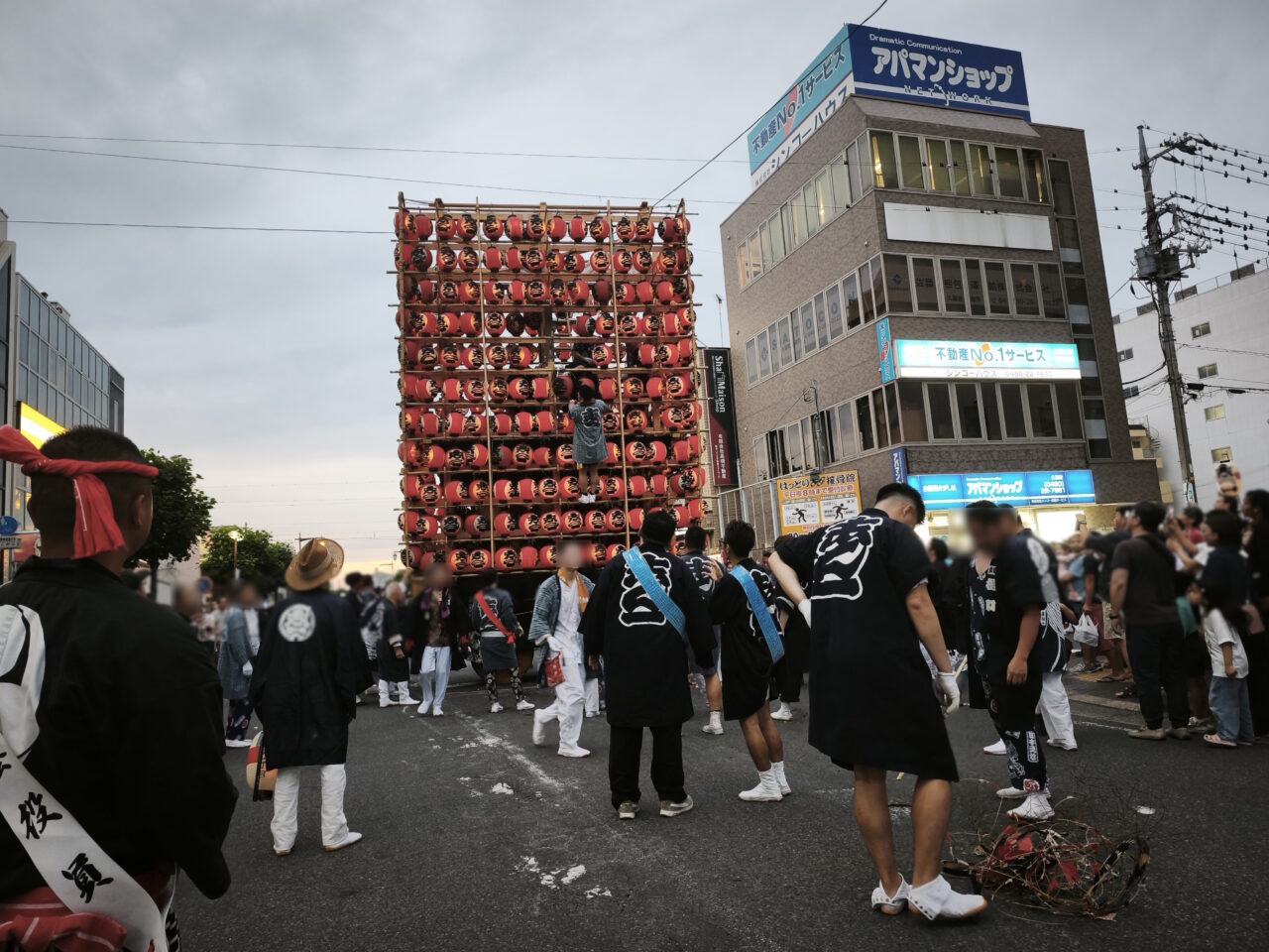 久喜提燈祭り『天王様』