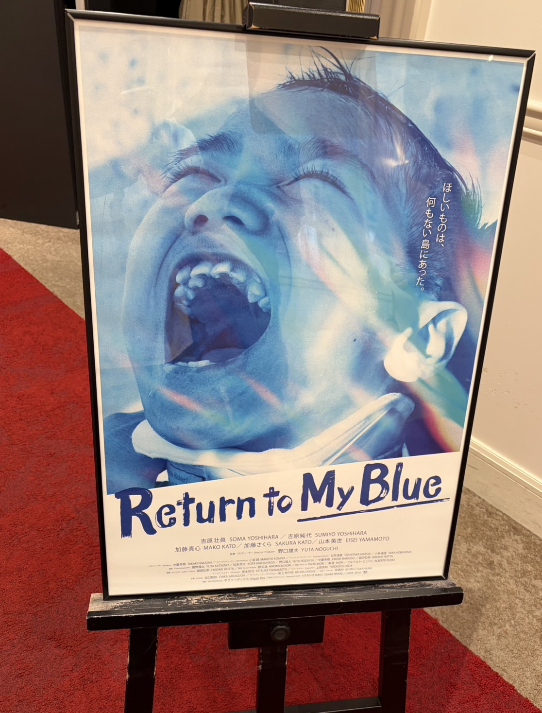 蓮田市出身の映像演出家・野口雄大『Return to My Blue』