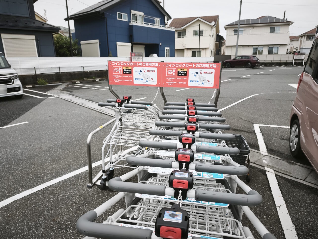 生鮮市場TOP蓮田山ノ内店「ショッピングカート」