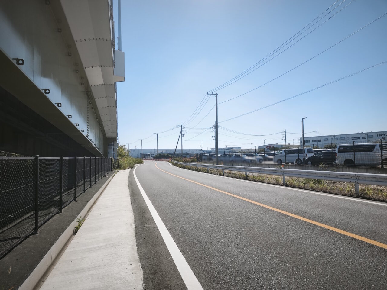 倉庫の建設工事