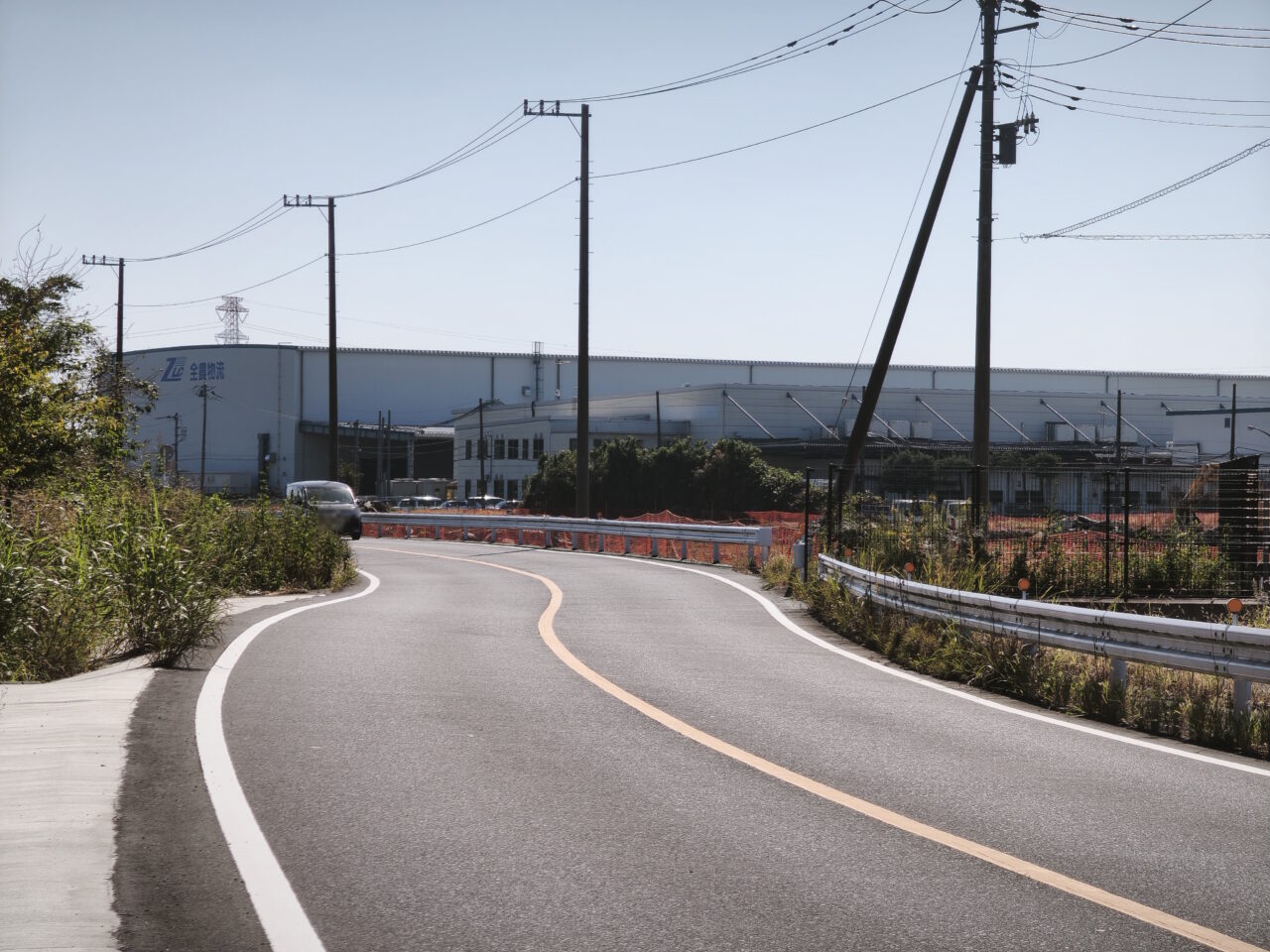倉庫の建設工事