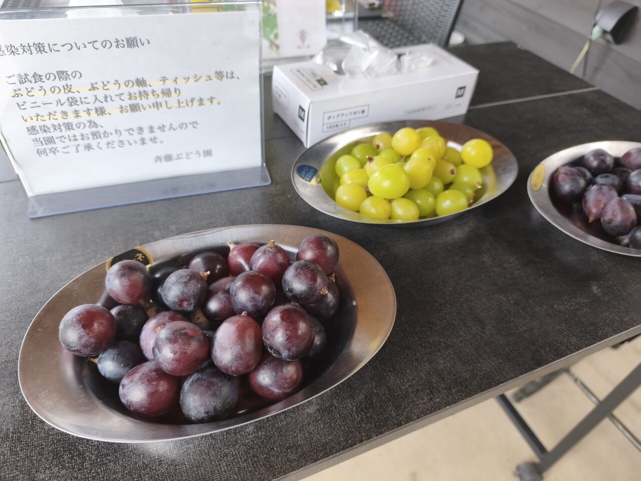 蓮田市城「斉藤ぶどう園」残り4日間
